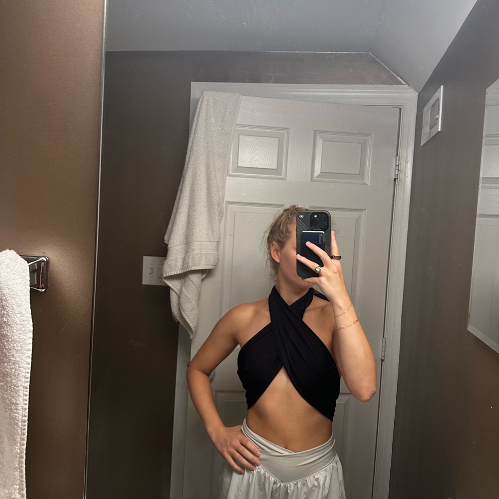 Princess Polly Elegant Black Top